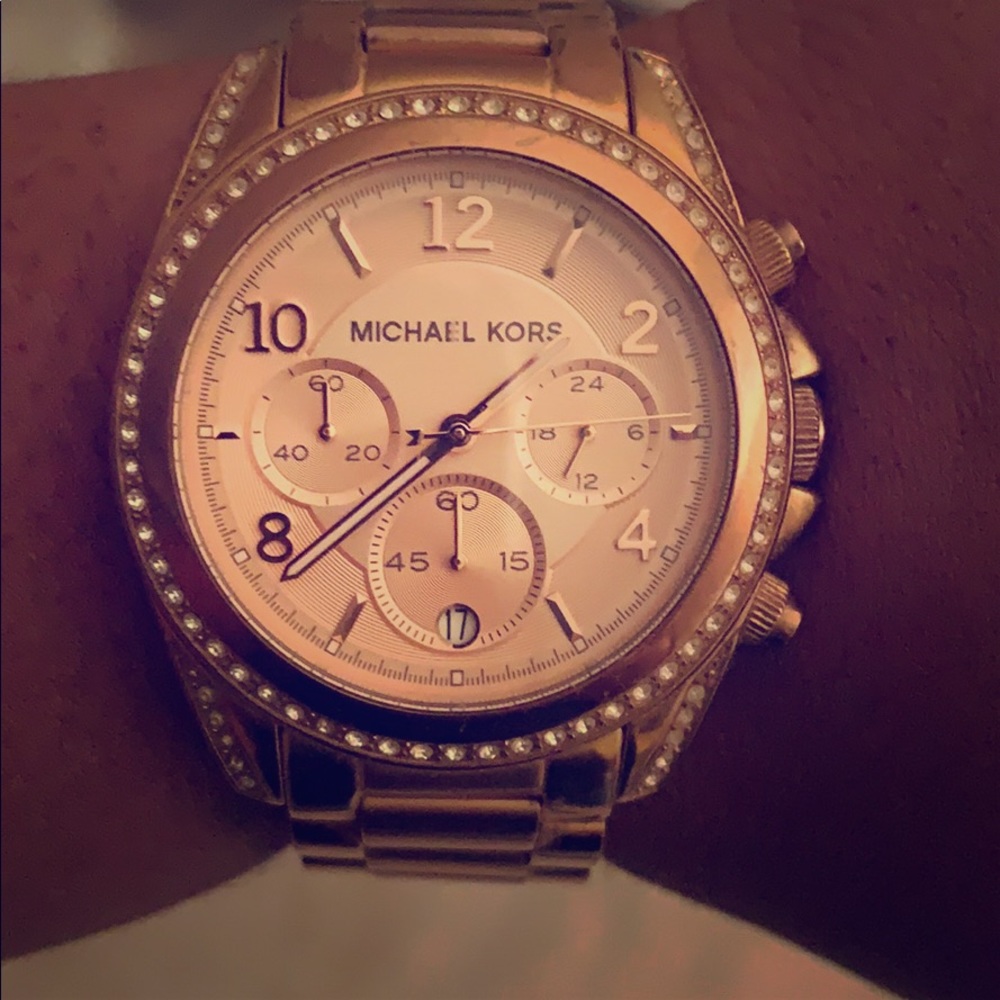 Rose Gold Michael Kors Watch